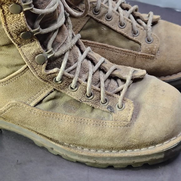 Danner Desert Acadia No GTX 26000 Mens Tan Suede Boots Made in USA Size 10 EE main image 7